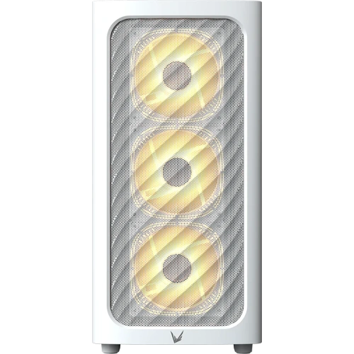Корпус Formula V Line Air Mesh G3 Plus White, MATX, Type-C*1, USB3.0*2, Front 3x120mm FRGB, Rear 1x120mm FRGB