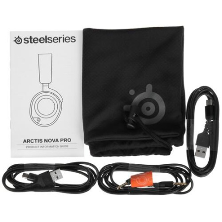 Проводные наушники SteelSeries Arctis Nova Pro черный