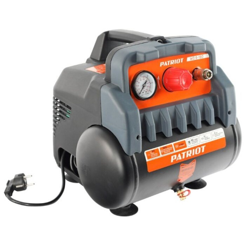 Компрессор поршневой Patriot WO 6-180 черный/оранжевый