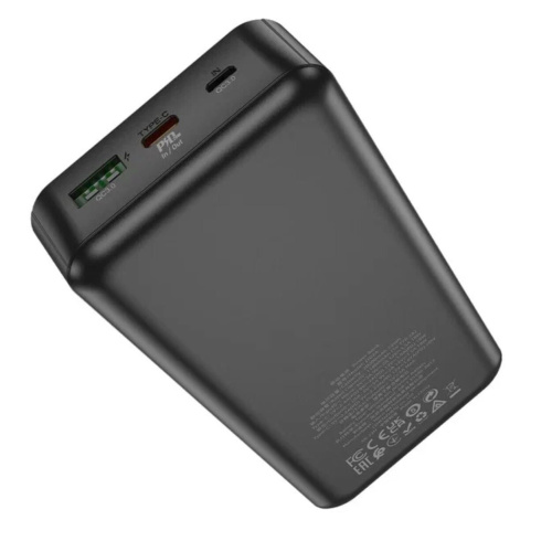 Аккумулятор внешний резервный HOCO J102A Cool figure 20000mAh (черный)