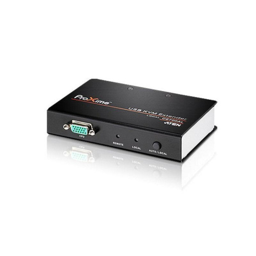 KVM-удлинитель Aten CE700A-D(AT-G) (CE700A-AT-G) SVGA+KBD+Mouse USB 150м HD-DB15+USB A-тип Female c KVM-шнуром USB 1.8м Б.П. 220- 5.3V