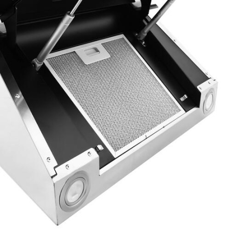 Вытяжка наклонная Hansa OKC6726IH черный/серебристый