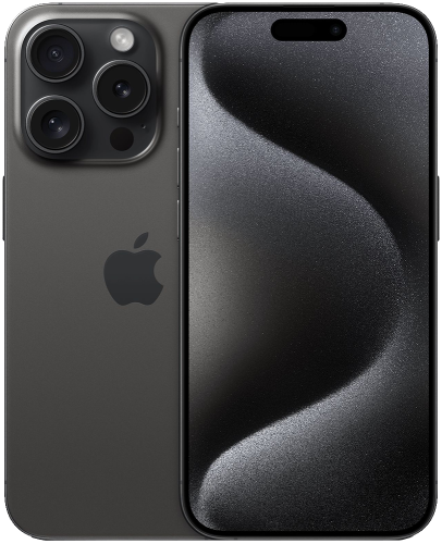 Смартфон Apple Iphone 15 Pro 256Gb Dual Sim Черный Титан