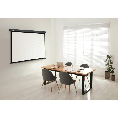 Экран Cactus CS-PSW-183X244-SG Wallscreen настенно-потолочный рулонный серый