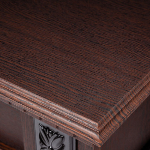 Электрокамин RealFlame Lilian DN орех с очагом Eugene