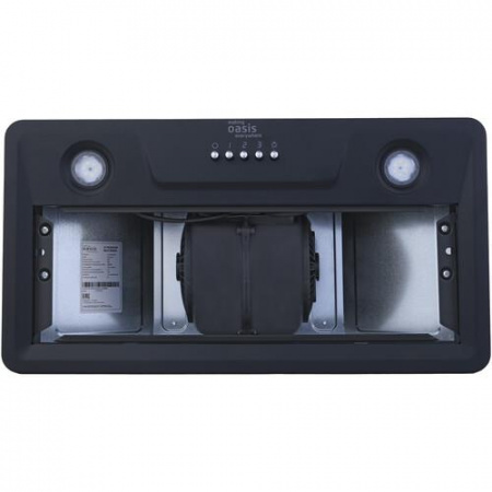 Вытяжка полновстраиваемая Оasis UN-50B черный