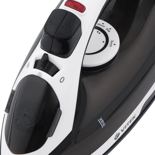 Утюг Vitek Metropolis VT-8338 (8338-VT-01) черный/белый