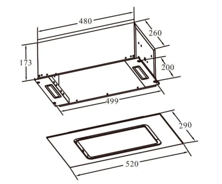 Вытяжка Weissgauff Intense 600 Touch Black Glass