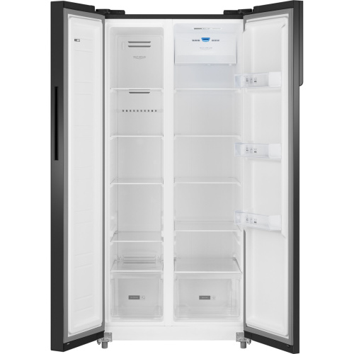 Холодильник Weissgauff WSBS 500 Inverter NoFrost Rock Glass