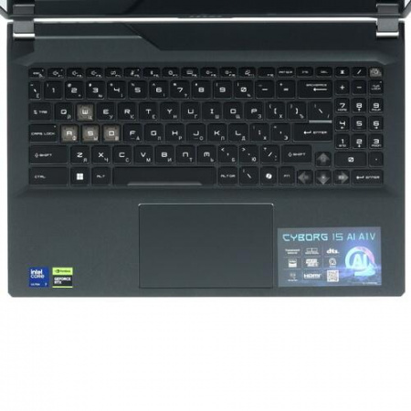 15.6" Ноутбук MSI Cyborg 15 AI A1VEK-219XRU черный