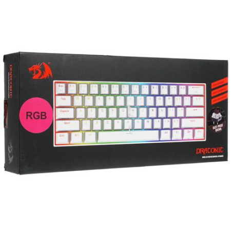 Клавиатура проводная + беспроводная Redragon Draconic