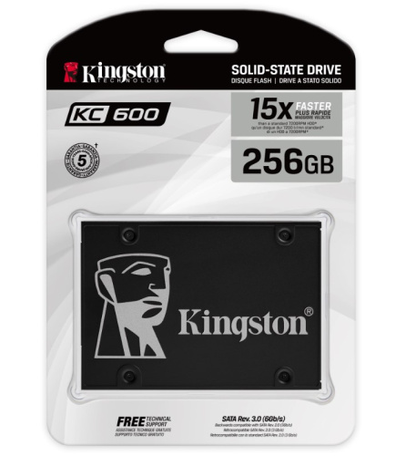 SSD Kingston KC600 2.5" 256Gb SKC600/256G