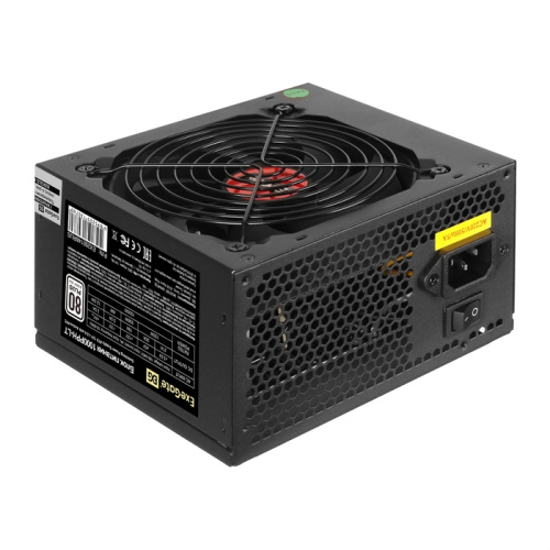 Блок питания ExeGate 1000PPH-LT-OEM EX292146RUS-OEM-S 1000W (ATX, APFC, SC, КПД 82 (80 Plus), 12cm fan, 24pin, (4+4)pin, PCIe, 5xSATA, 3xIDE)
