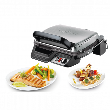 Электрогриль Tefal GC306012 серебристый