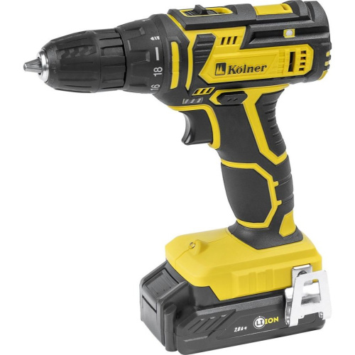 Дрель-шуруповерт аккумуляторная KOLNER KCD 12-2LC