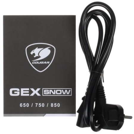 Блок питания Cougar GEX 750 SNOW [31GE075002R01] белый