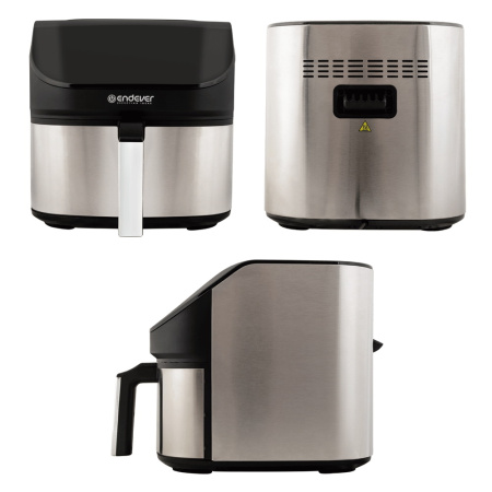 Аэрогриль Endever Skyline AF-129 черный/стальной