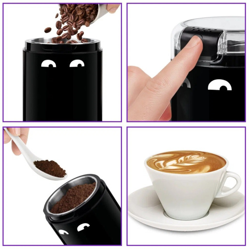 Кофемолка Kitfort КТ-7116 черный