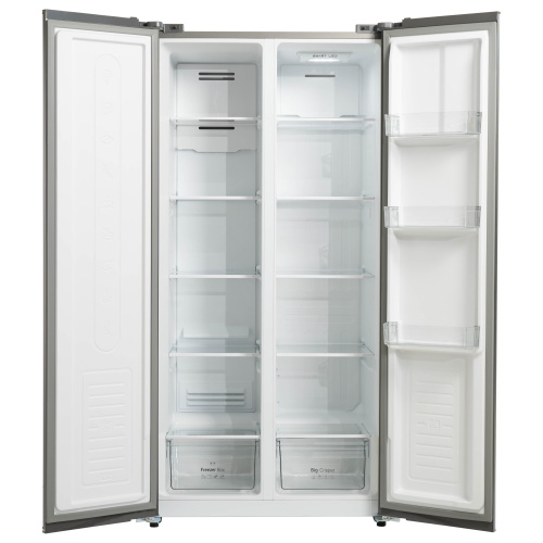 Холодильник Бирюса SBS 400 DI Темная нерж