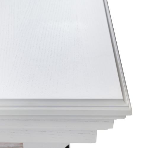 Электрокамин RealFlame Athena Corner GR белый с очагом Evrika 25,5 LED