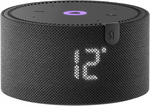 Умная колонка Яндекс  Станция Мини С Часами Черный Оникс