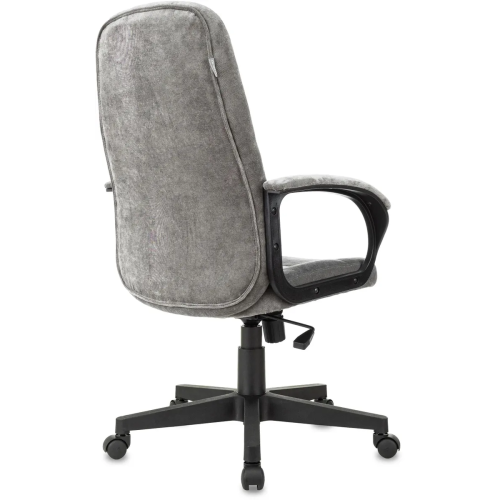 Кресло руководителя Бюрократ CH 002 Fabric серый Light-19 крестов. пластик