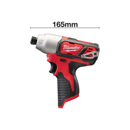 Винтовёрт импульсный Milwaukee M12 BID-0 (4933441955) без АКБ и ЗУ