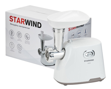Мясорубка Starwind SMG2341 белый