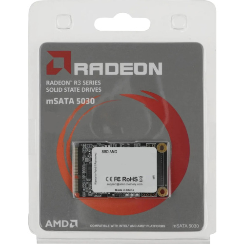 SSD AMD Radeon R3MS0256G5 256GB mSATA R3 Series