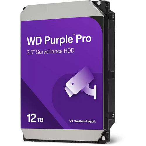 HDD Western Digital Purple Pro (WD122PURP), 12TB, SATA3, Cache 256MB, 7200 rpm