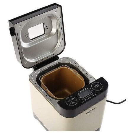 Хлебопечь DELTA DL-8008В золотистый с черным