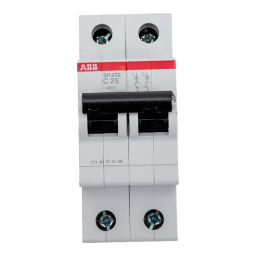 Автоматический выключатель ABB SH202 C25 2CDS212001R0254 2-полюсной