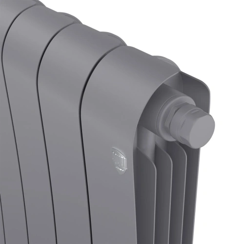 Биметаллический радиатор отопления  Royal Thermo Infinity 500 Vr80 4 Секции Silver Satin