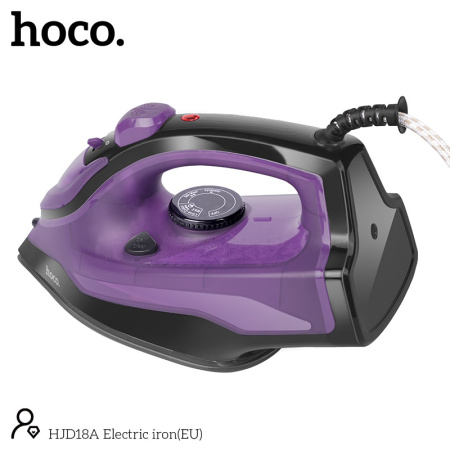 Утюг HOCO HJD18A фиолетовый