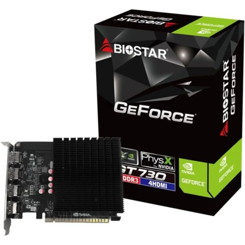 Видеокарта Biostar GeForce GT730 4GB GDDR3 (VN7313TG46)