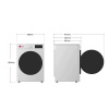 Сушильная машина LG DC90V9V9WN белый