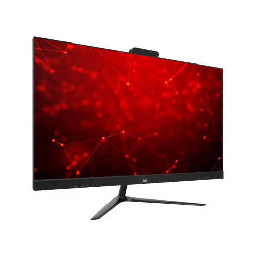 Моноблок IRU Агат P2315 (1623082) 23.8" Full HD i5 10400 (2.9) 8Gb SSD240Gb UHDG 630 FreeDOS GbitEth 120W клавиатура мышь Cam черный 1920x1080 (RUS)