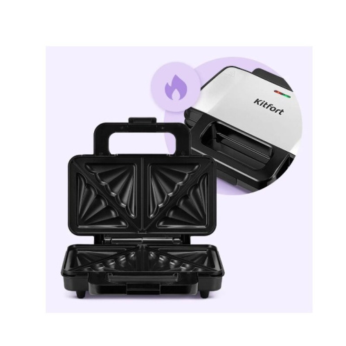Сэндвичница KitFort КТ-4623 черный