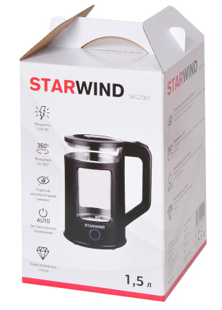 Чайник Starwind SKG2061 черный