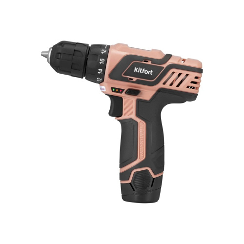 Аккумуляторная дрель-шуруповерт KITFORT КТ-6493