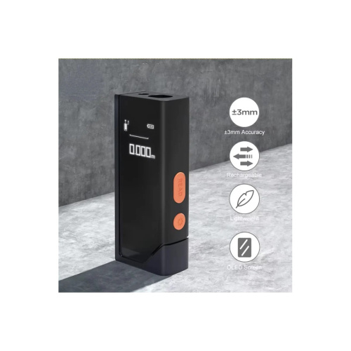 Лазерный дальномер Deli Home Series Black DL331140