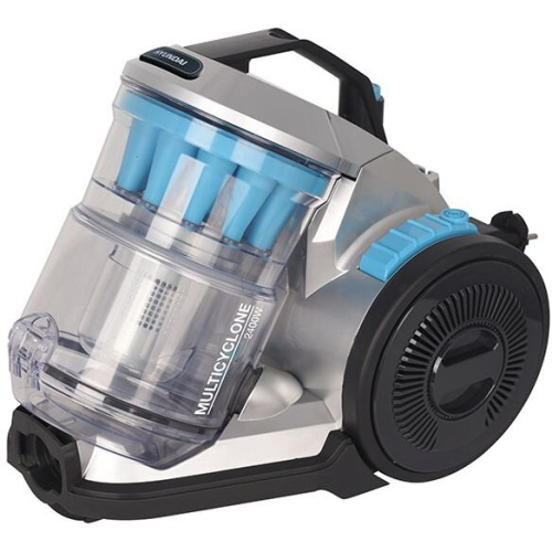 Пылесос Hyundai HYV-C2955 серебристый/синий