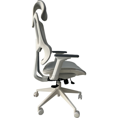 Кресло Cactus CS-CHR-MC02GY серый пластик белый