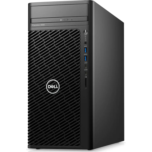 ПК Dell Precision 3660-9671 MT Core i9 13900 (2) 64Gb 2Tb 7.2k SSD1Tb RTX A4000 16Gb CR Win 11 Pro GbitEth 500W мышь клав. черный