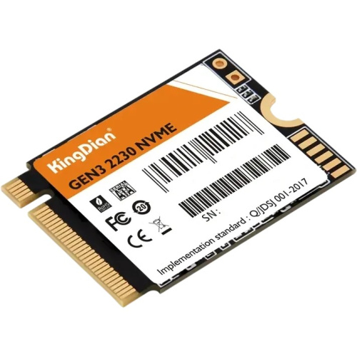 SSD KingDian G33 (G33 NVME M.2-512GB) 512Gb, M.2 2230, PCI-E 3.0 x4, 1730/1300MBs, NVMe, 300TBW