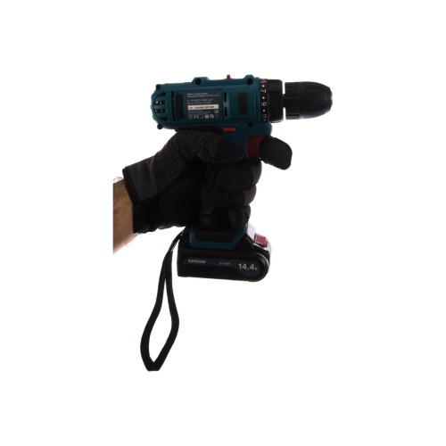 Дрель-шуруповерт КРАТОН CD-14,4-Li-1,5 (3 11 01 055) 1.5Ач, с двумя аккумуляторами