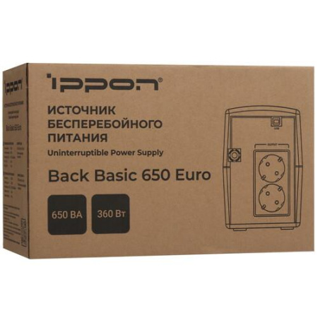 ИБП Ippon Back Basic 650 Euro