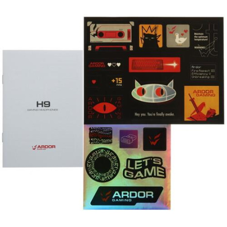 Проводные наушники ARDOR GAMING H9 белый