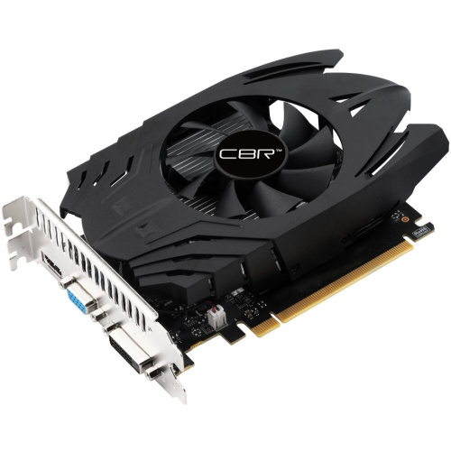 Видеокарта CBR GT730 2Gb (VGA-STX730-2G-RTL) DDR3, 128bit, 700Mhz, 1*HDMI + 1*DVI + 1*VGA, 49W, Ret