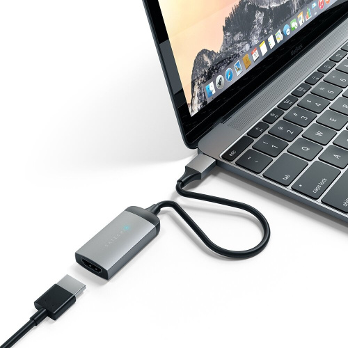 Адаптер Satechi ST-TC4KHAM Type-C HDMI Adapter Space Gray